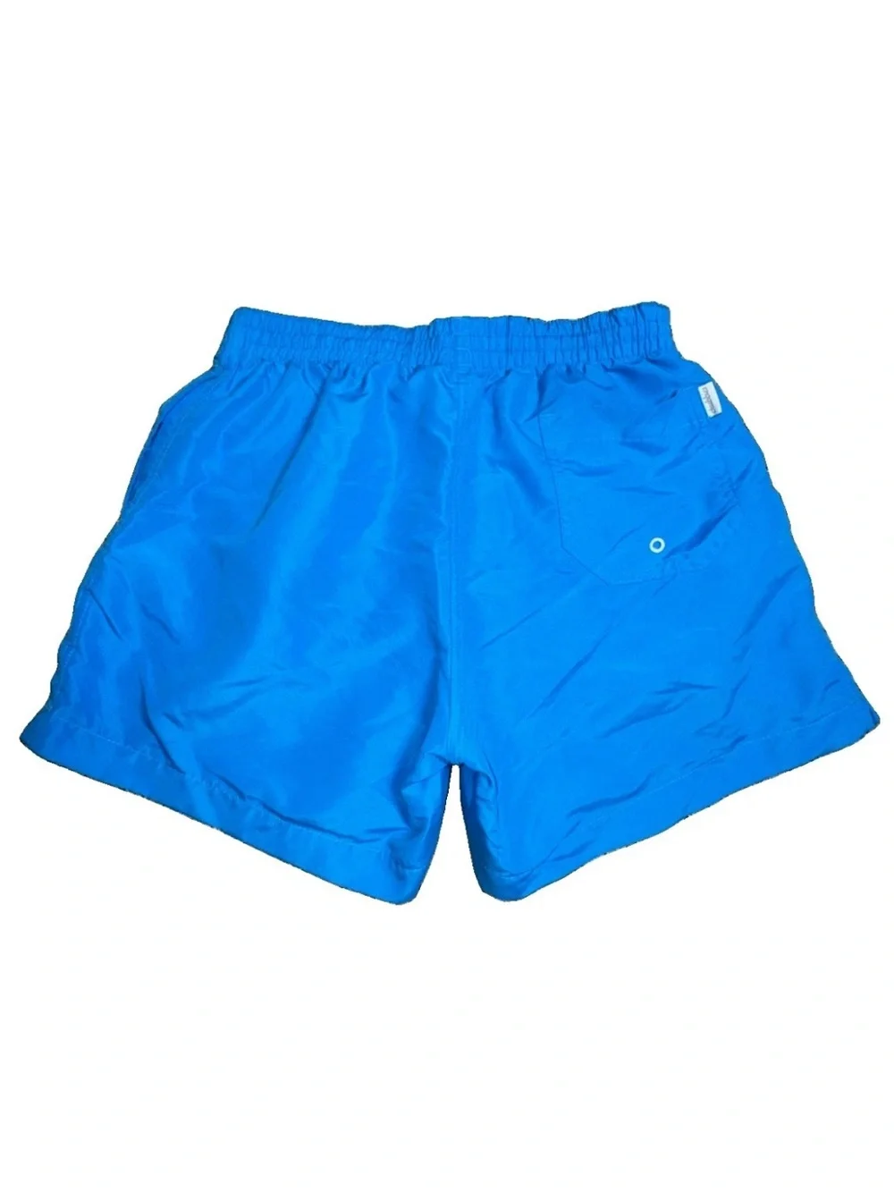 Chubbies Men’s Medium Blue Swim Trunks 5” Inseam Made in USA Drawstring